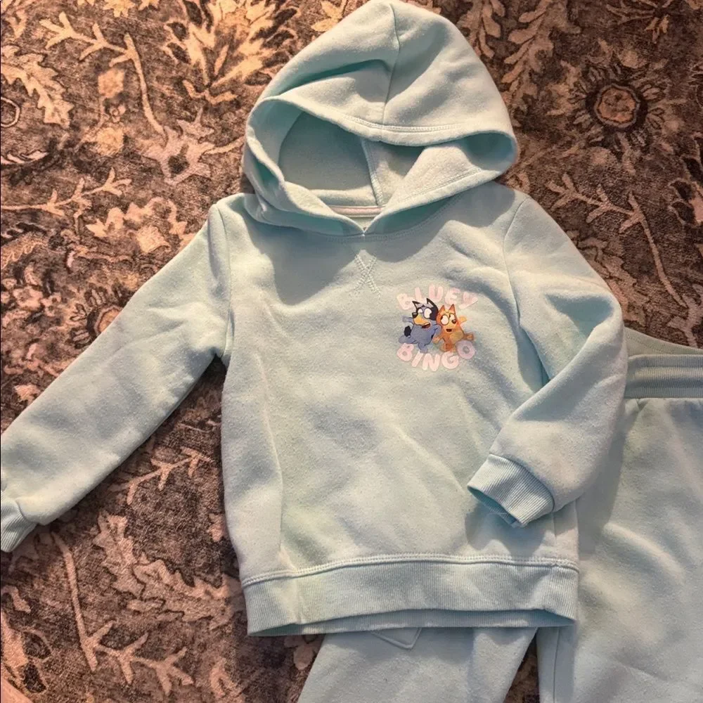 Bluey Fleece Lined Sweats Set